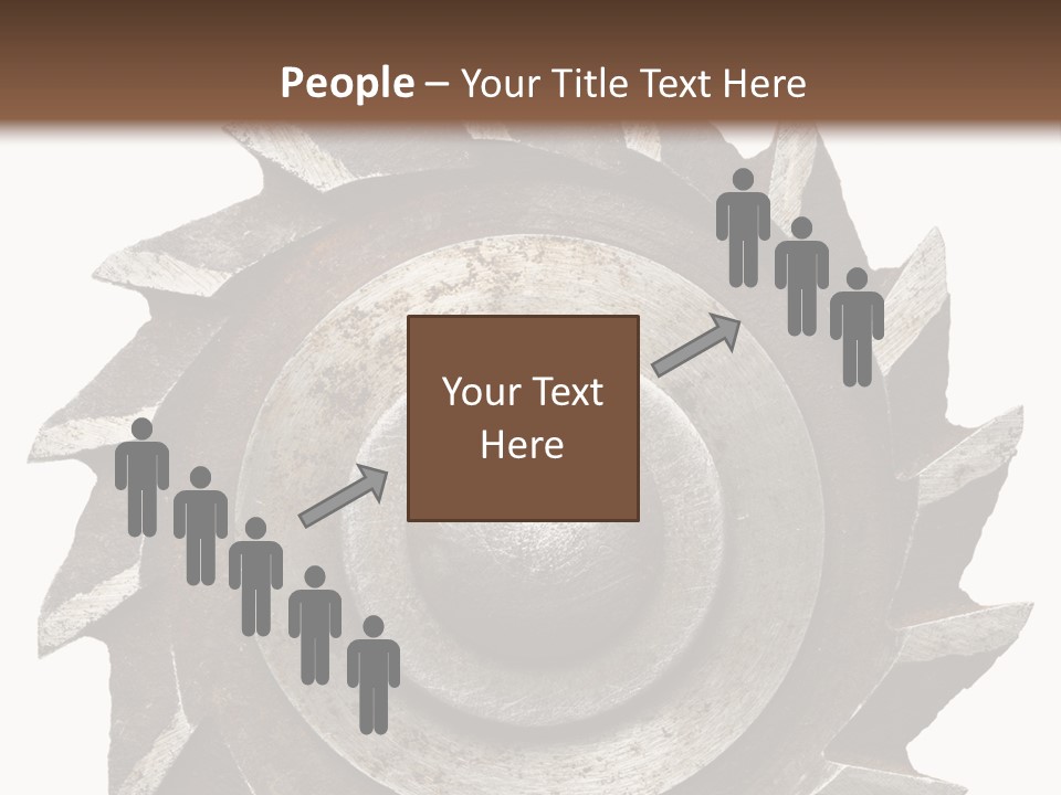 Rusty Industrial Steel PowerPoint Template
