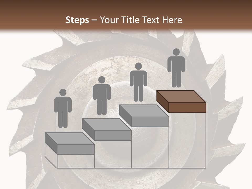 Rusty Industrial Steel PowerPoint Template