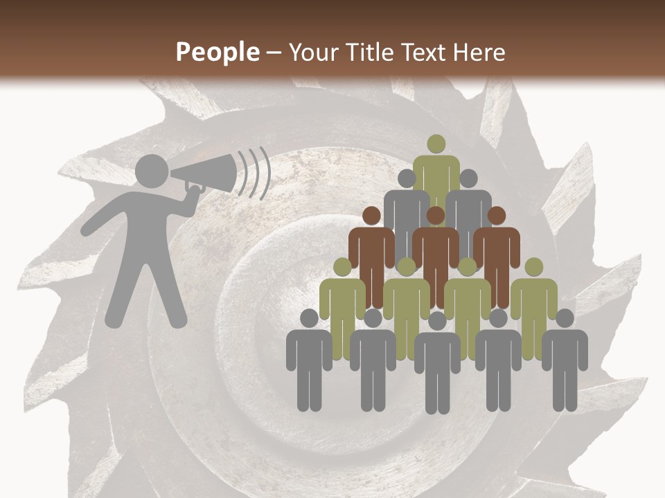 Rusty Industrial Steel PowerPoint Template