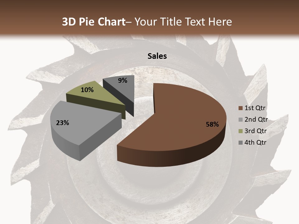 Rusty Industrial Steel PowerPoint Template