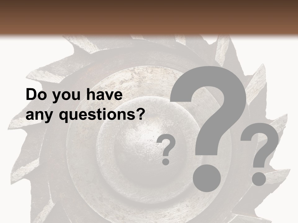 Rusty Industrial Steel PowerPoint Template