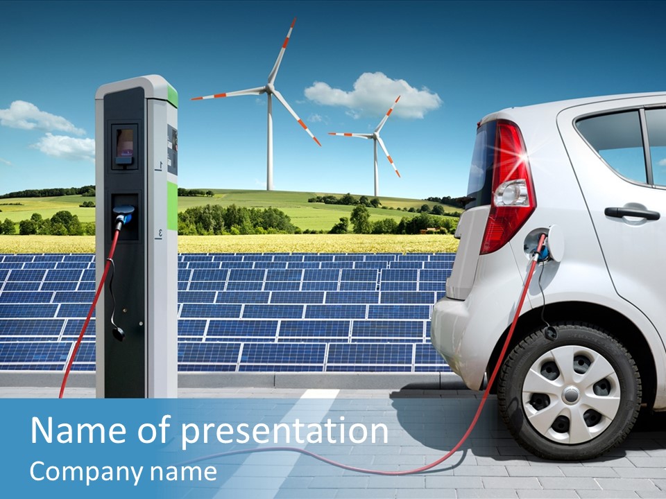 Environmentally Friendly Ecological Renewable Energy PowerPoint Template
