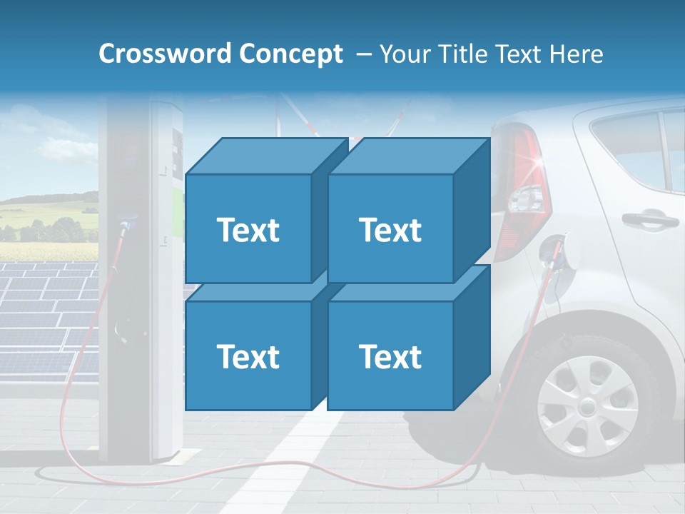 Environmentally Friendly Ecological Renewable Energy PowerPoint Template