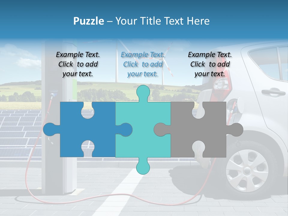 Environmentally Friendly Ecological Renewable Energy PowerPoint Template