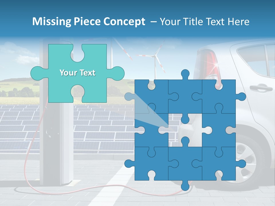 Environmentally Friendly Ecological Renewable Energy PowerPoint Template