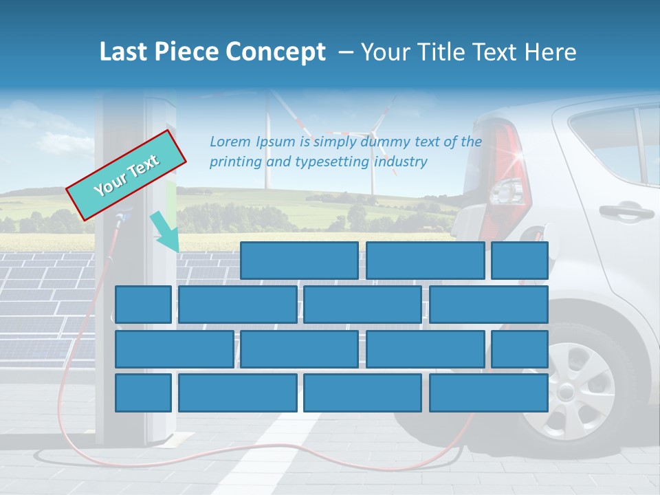 Environmentally Friendly Ecological Renewable Energy PowerPoint Template