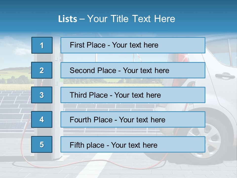 Environmentally Friendly Ecological Renewable Energy PowerPoint Template