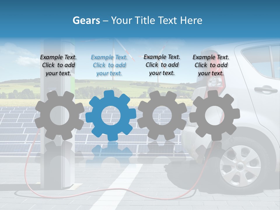 Environmentally Friendly Ecological Renewable Energy PowerPoint Template