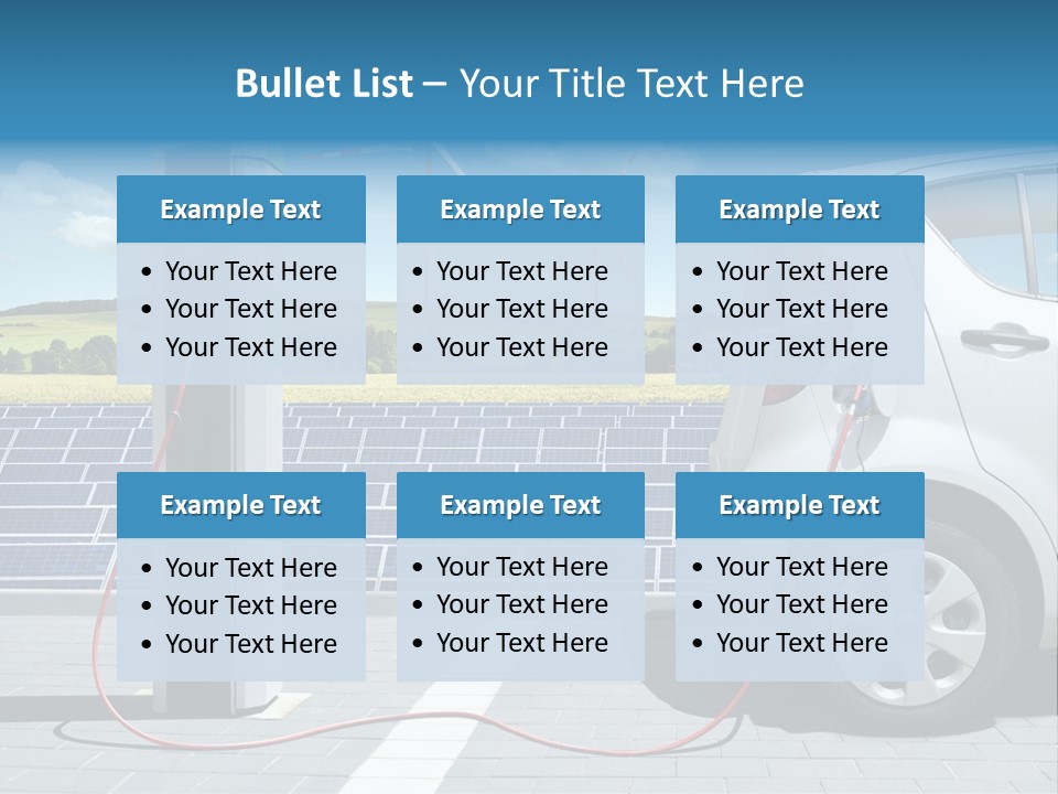 Environmentally Friendly Ecological Renewable Energy PowerPoint Template