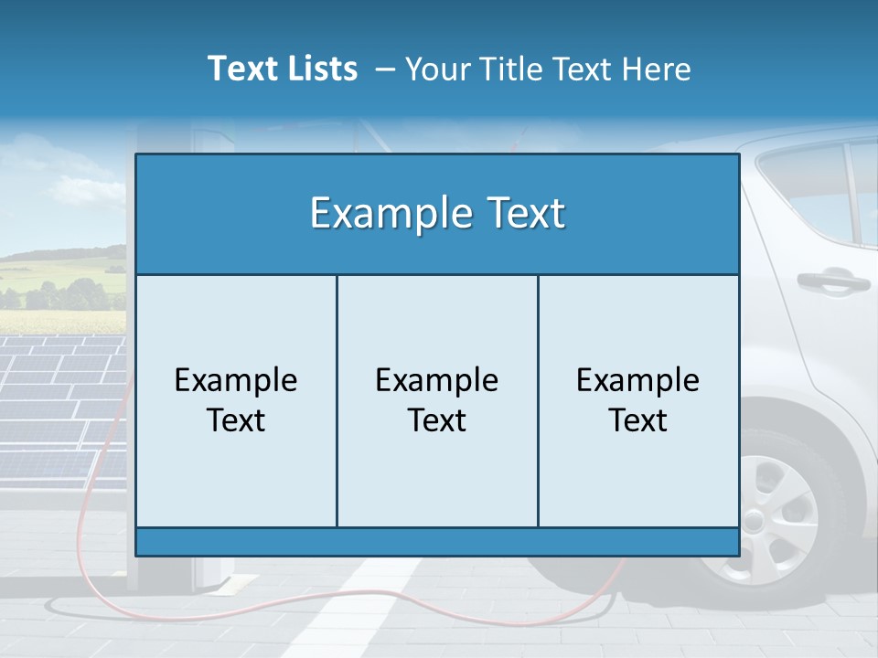 Environmentally Friendly Ecological Renewable Energy PowerPoint Template