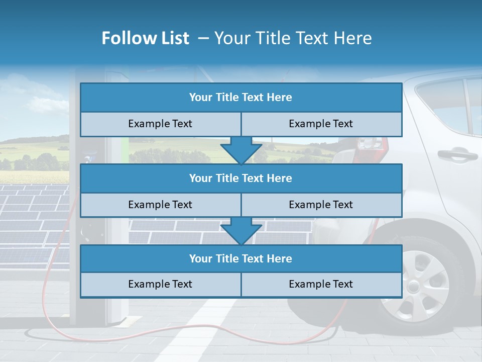 Environmentally Friendly Ecological Renewable Energy PowerPoint Template