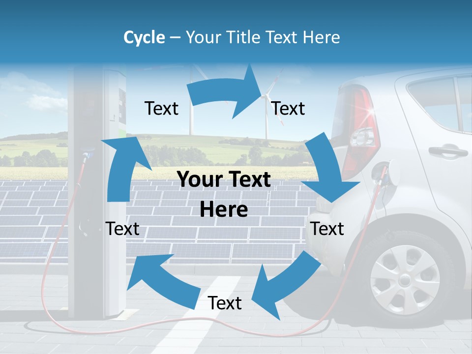 Environmentally Friendly Ecological Renewable Energy PowerPoint Template