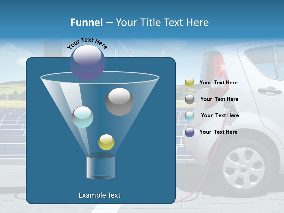Environmentally Friendly Ecological Renewable Energy PowerPoint Template
