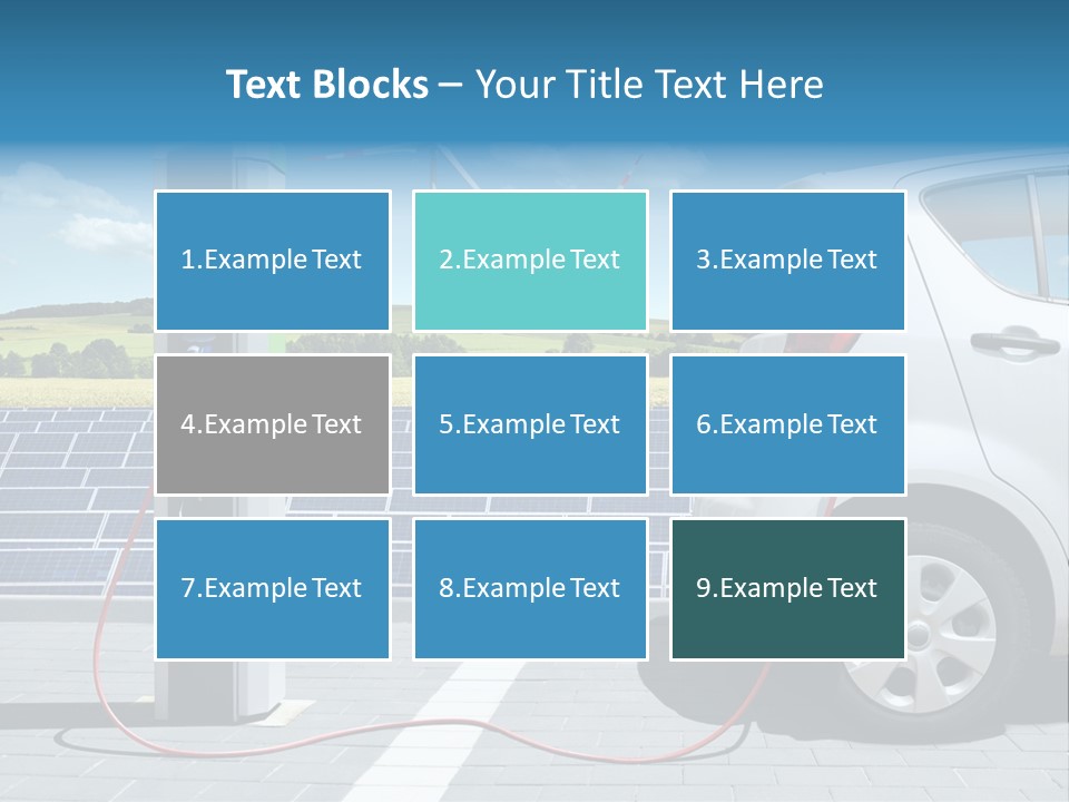 Environmentally Friendly Ecological Renewable Energy PowerPoint Template