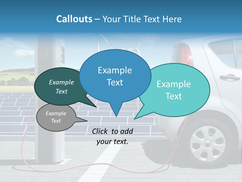 Environmentally Friendly Ecological Renewable Energy PowerPoint Template