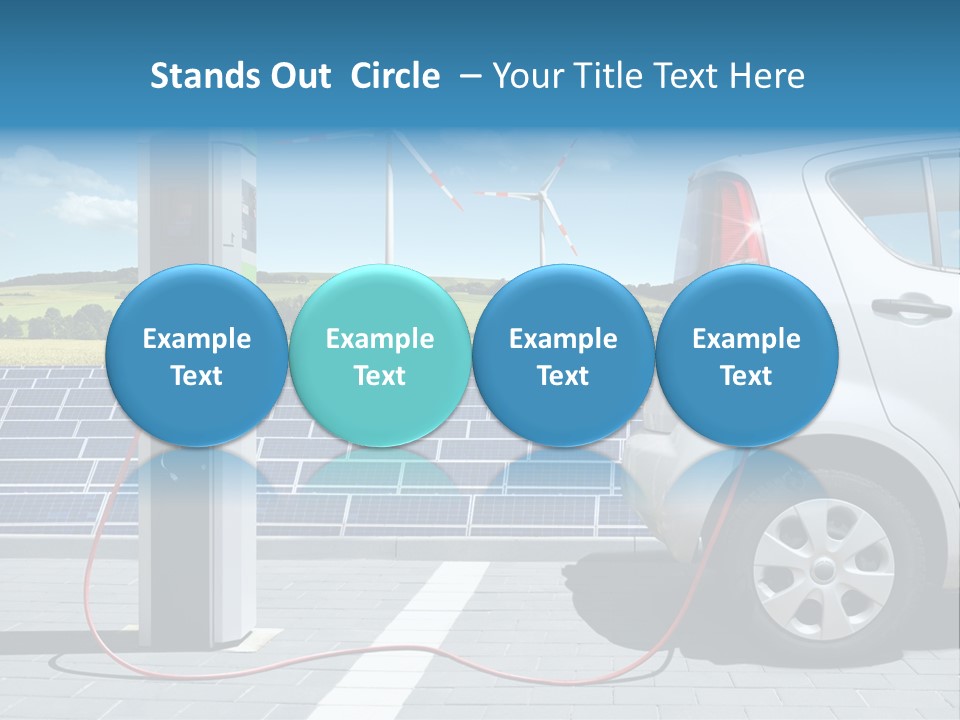 Environmentally Friendly Ecological Renewable Energy PowerPoint Template