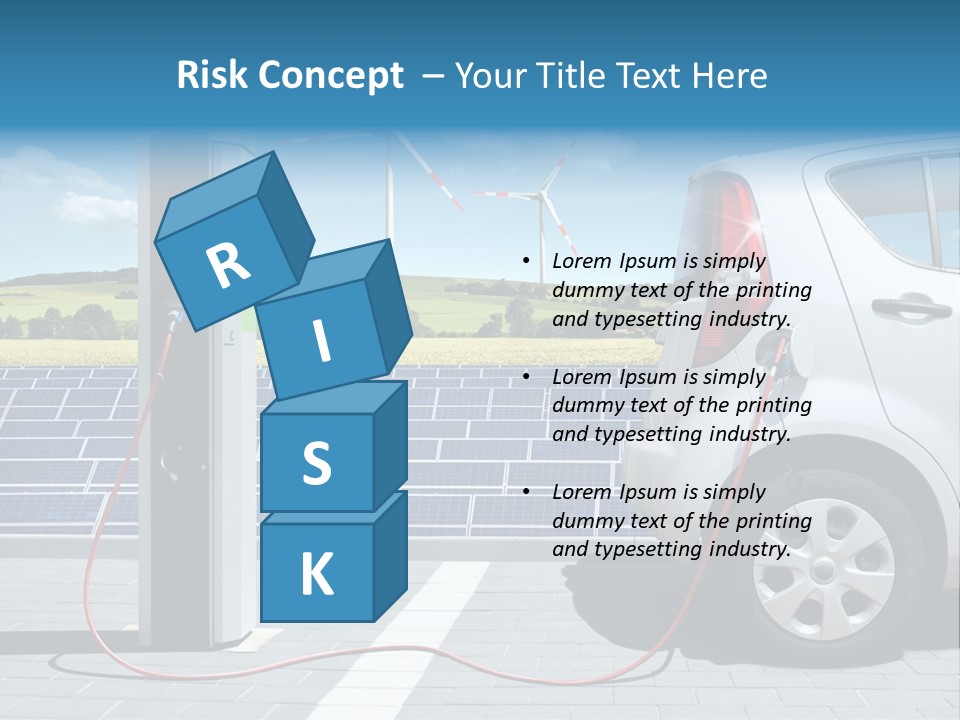 Environmentally Friendly Ecological Renewable Energy PowerPoint Template