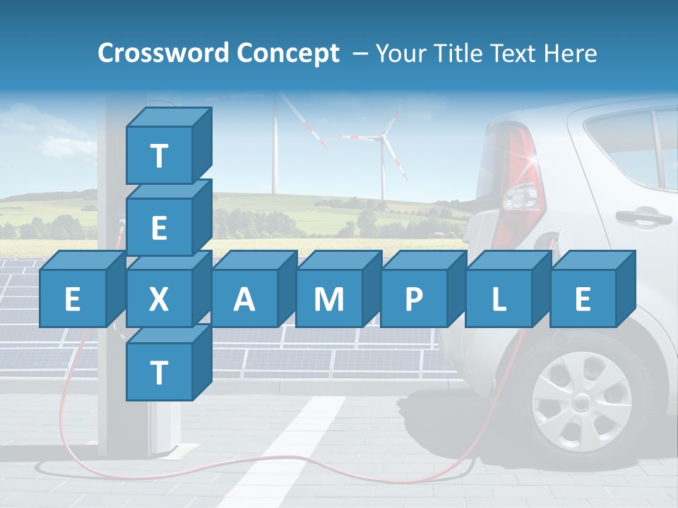 Environmentally Friendly Ecological Renewable Energy PowerPoint Template
