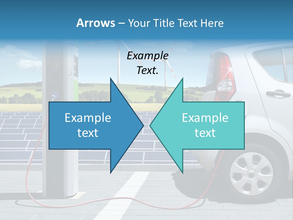 Environmentally Friendly Ecological Renewable Energy PowerPoint Template