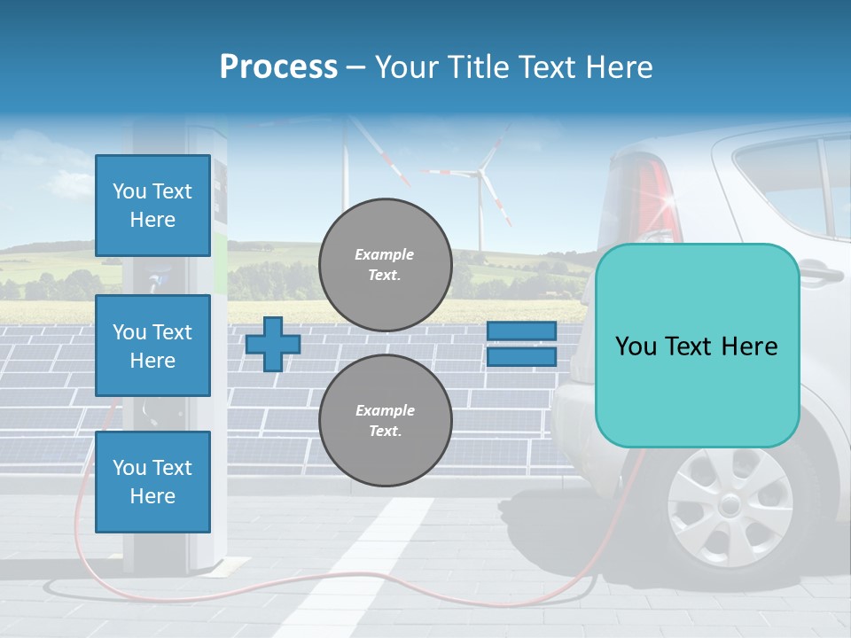 Environmentally Friendly Ecological Renewable Energy PowerPoint Template