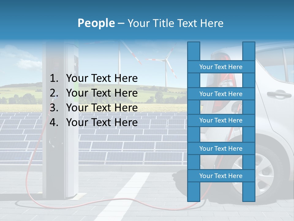 Environmentally Friendly Ecological Renewable Energy PowerPoint Template