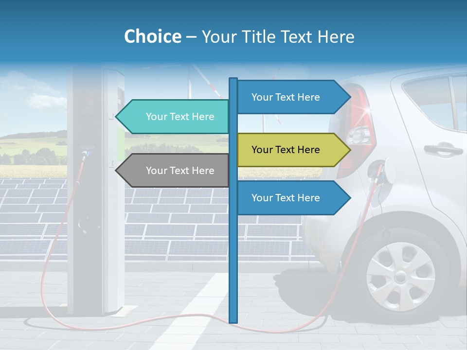 Environmentally Friendly Ecological Renewable Energy PowerPoint Template