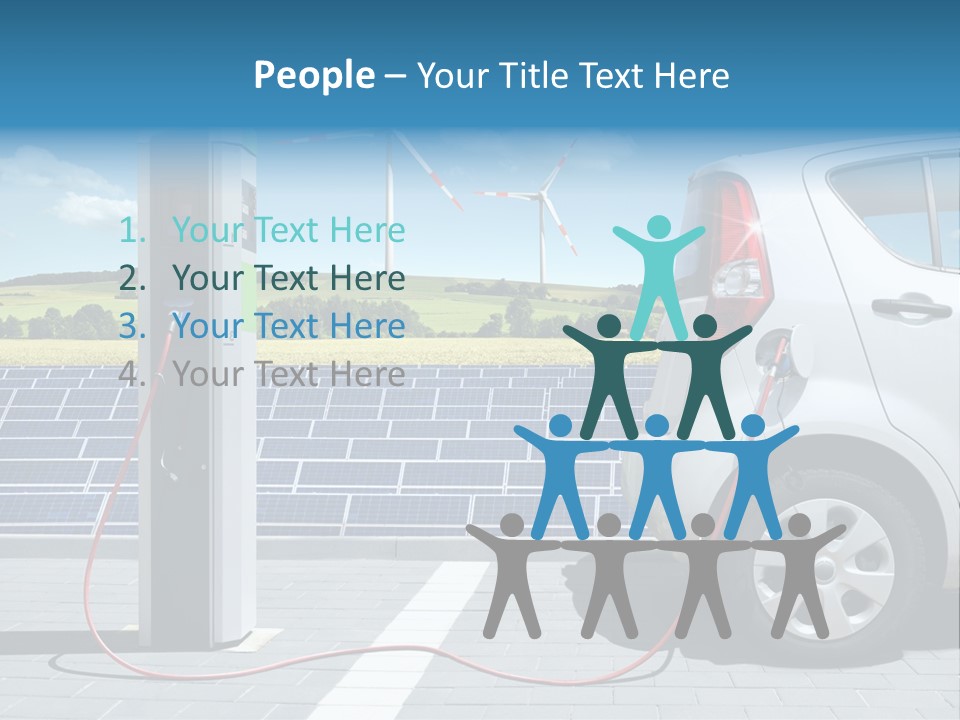 Environmentally Friendly Ecological Renewable Energy PowerPoint Template