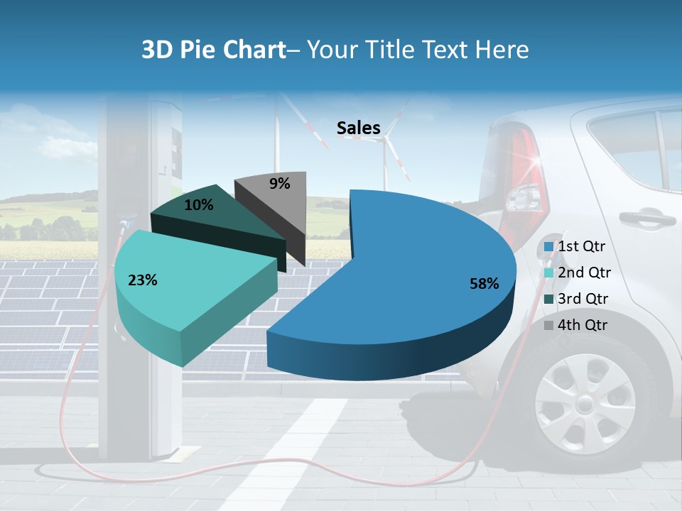 Environmentally Friendly Ecological Renewable Energy PowerPoint Template