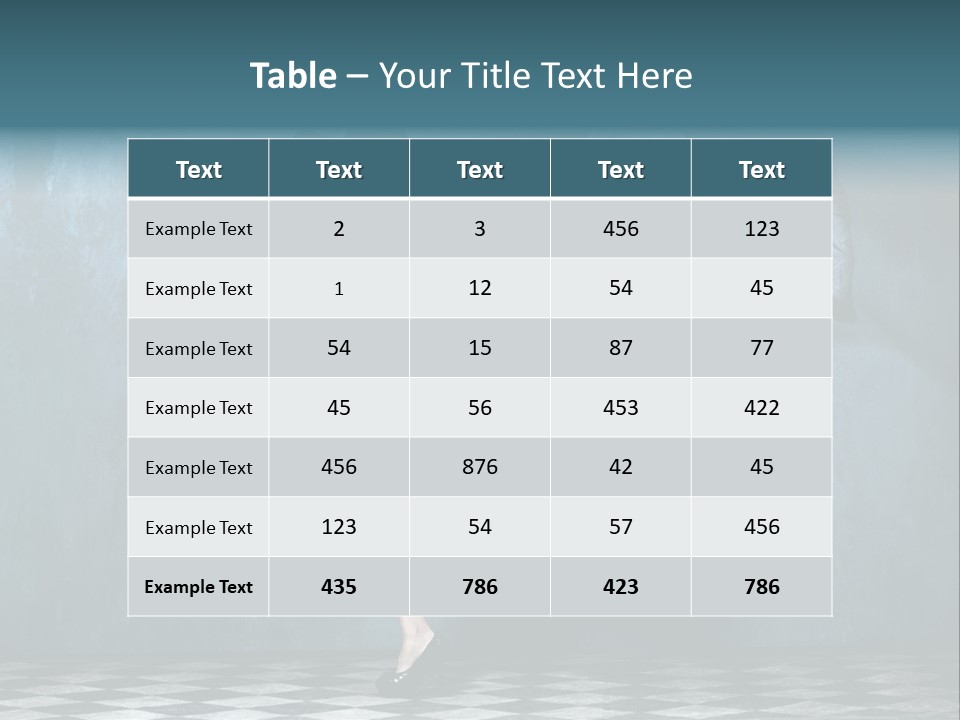 Tiled Floor Witch Happy PowerPoint Template