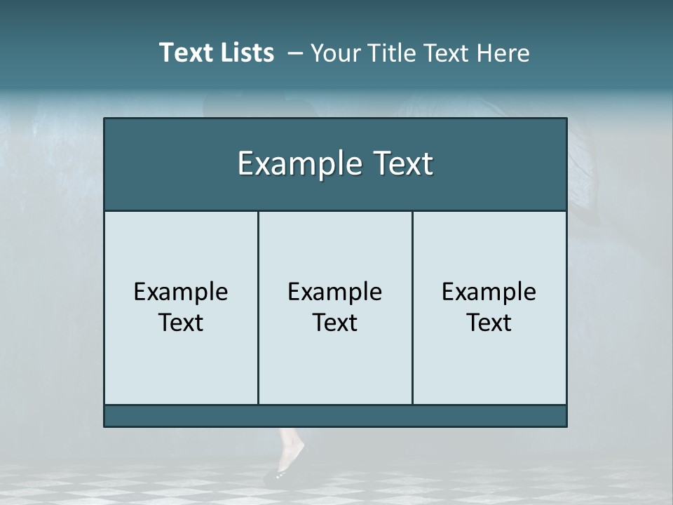 Tiled Floor Witch Happy PowerPoint Template