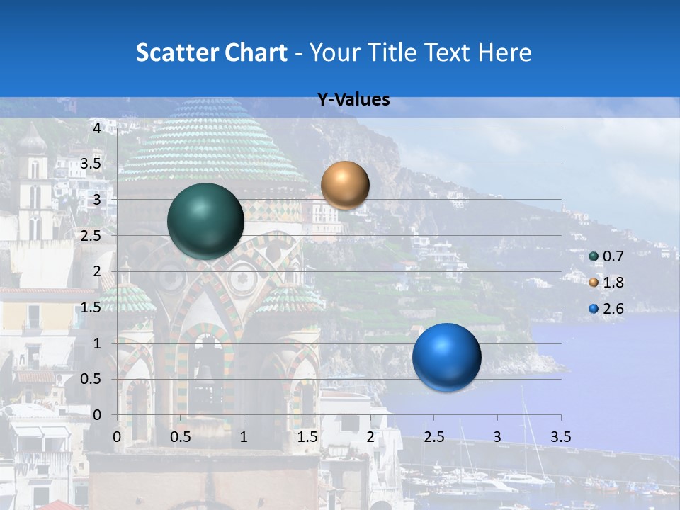 Romance Building Outdoor PowerPoint Template