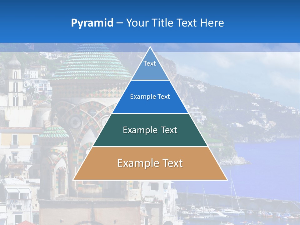 Romance Building Outdoor PowerPoint Template