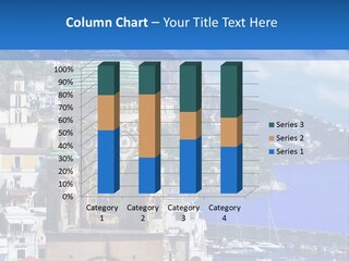 Romance Building Outdoor PowerPoint Template