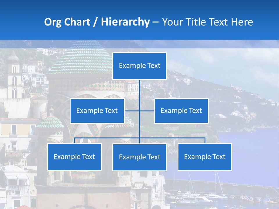 Romance Building Outdoor PowerPoint Template