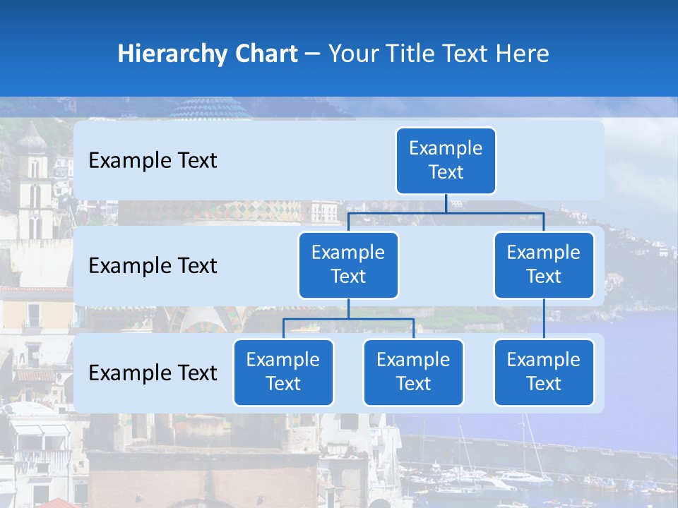 Romance Building Outdoor PowerPoint Template