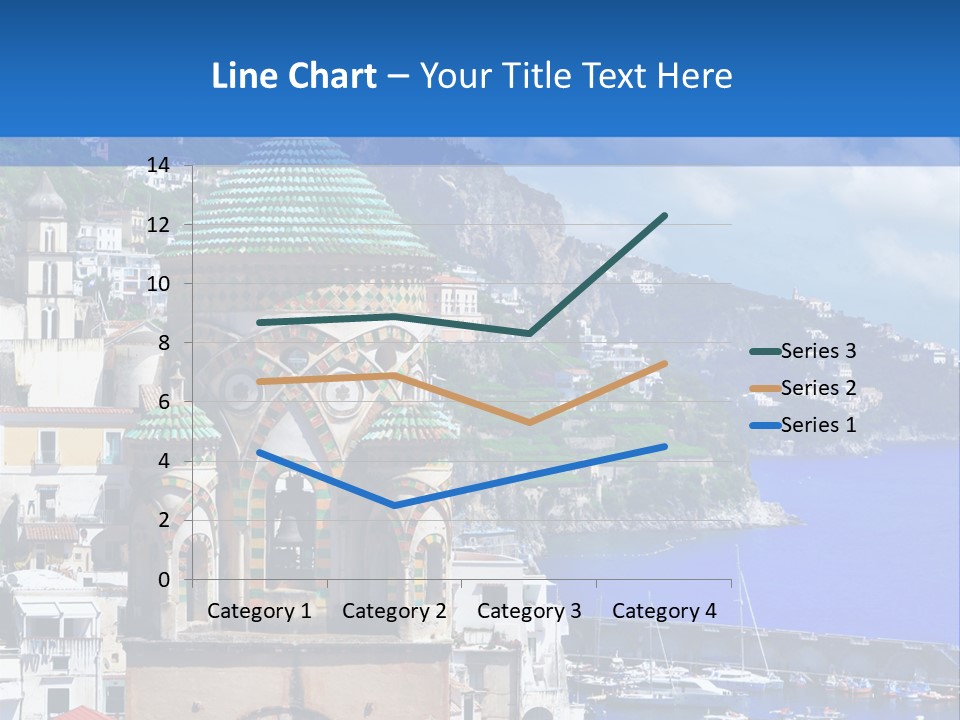 Romance Building Outdoor PowerPoint Template