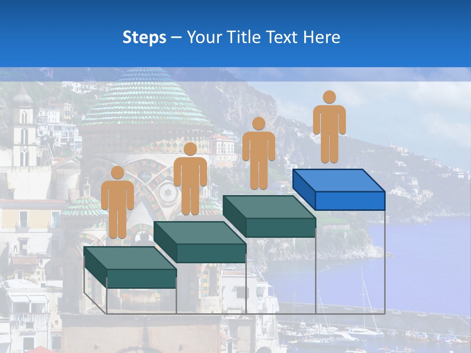 Romance Building Outdoor PowerPoint Template