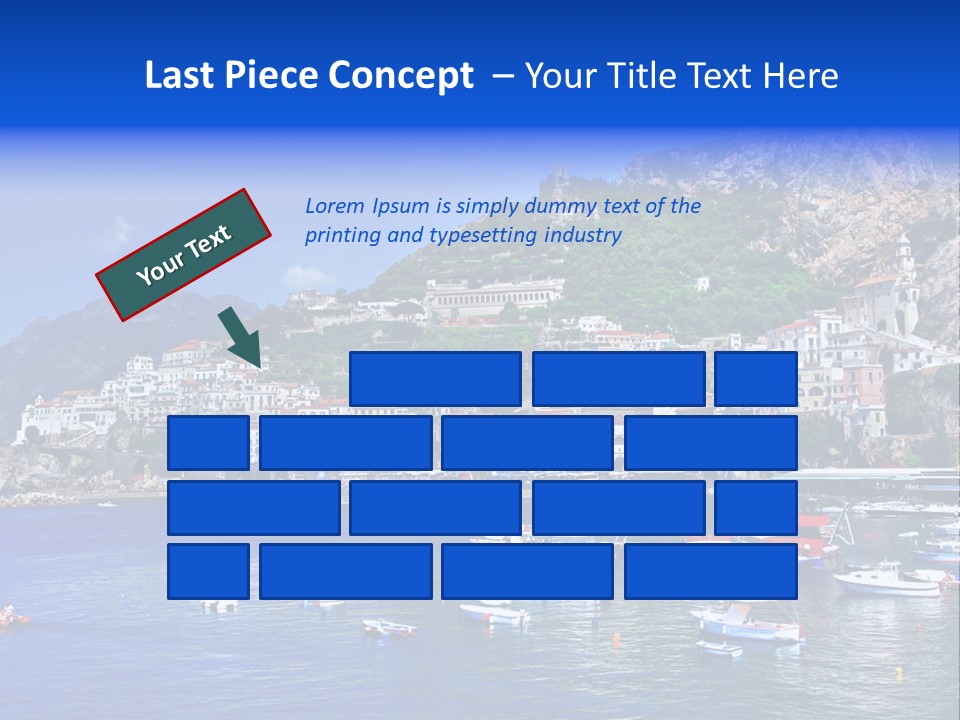Image Amalfi Europe PowerPoint Template