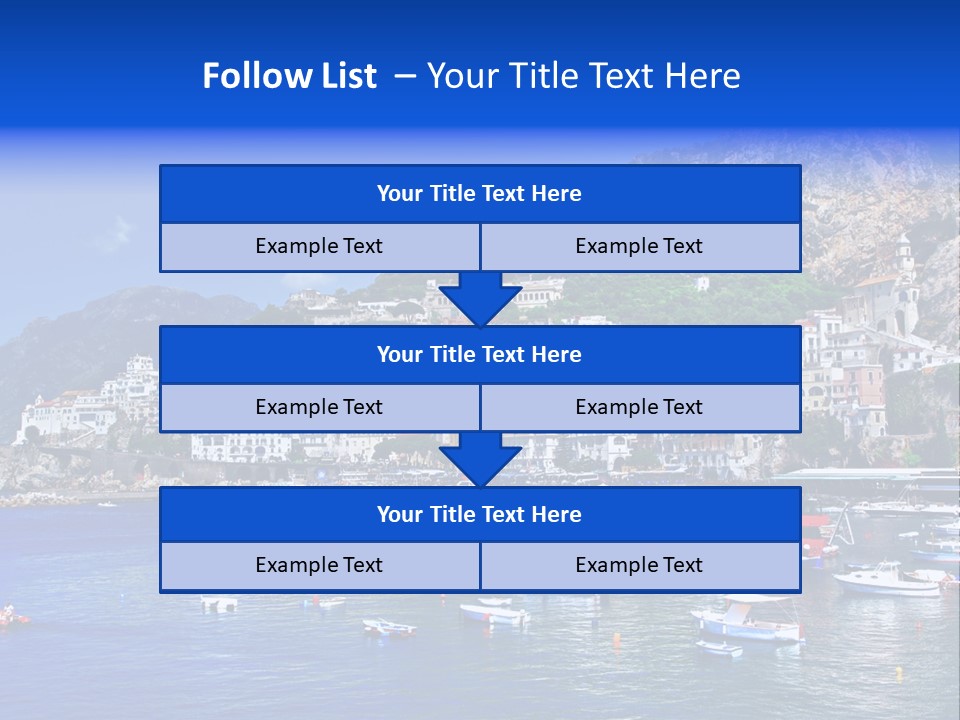 Image Amalfi Europe PowerPoint Template