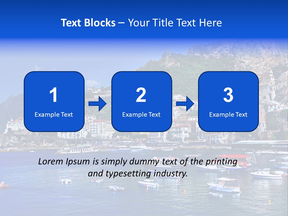 Image Amalfi Europe PowerPoint Template