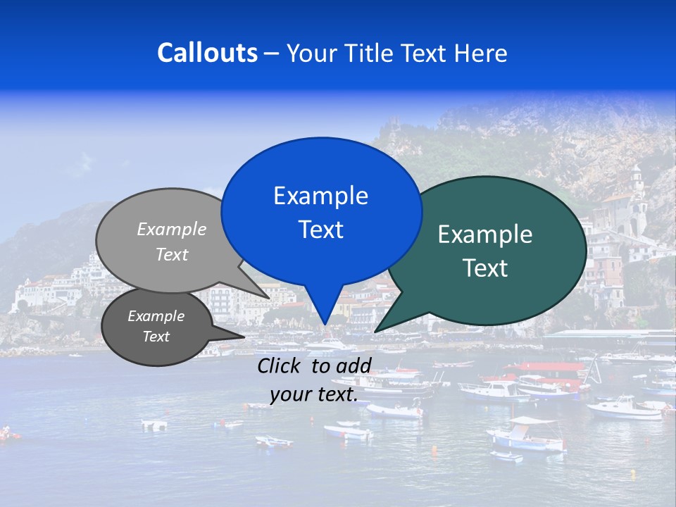 Image Amalfi Europe PowerPoint Template