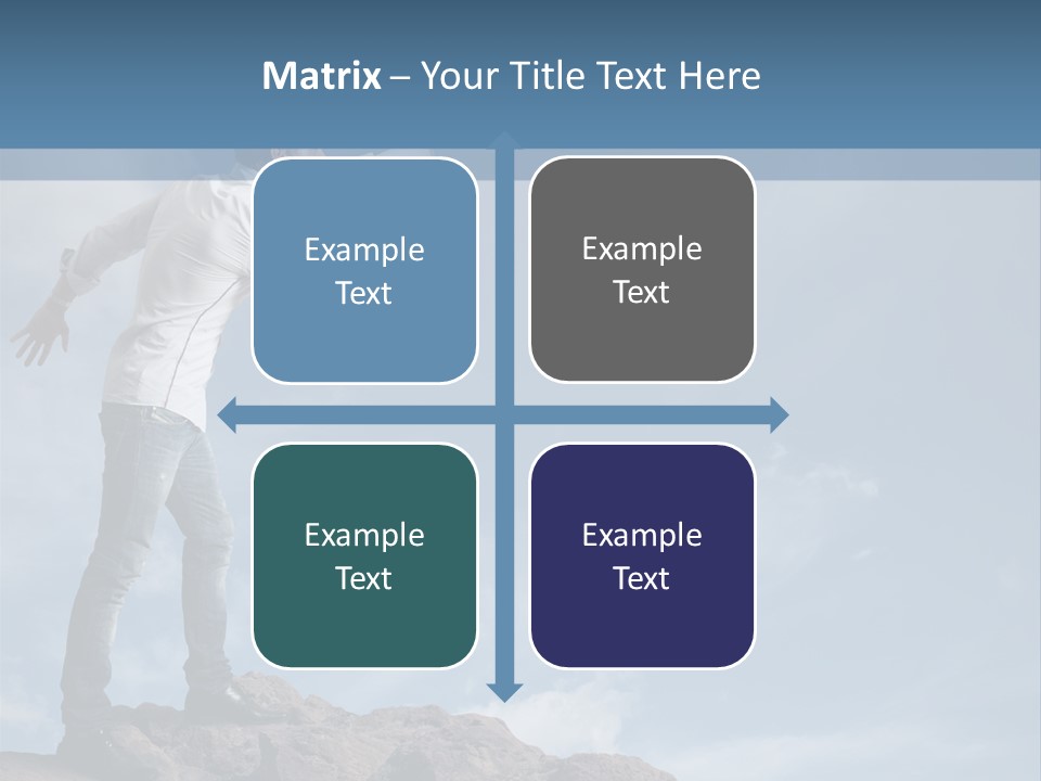 High Voice Businessman PowerPoint Template