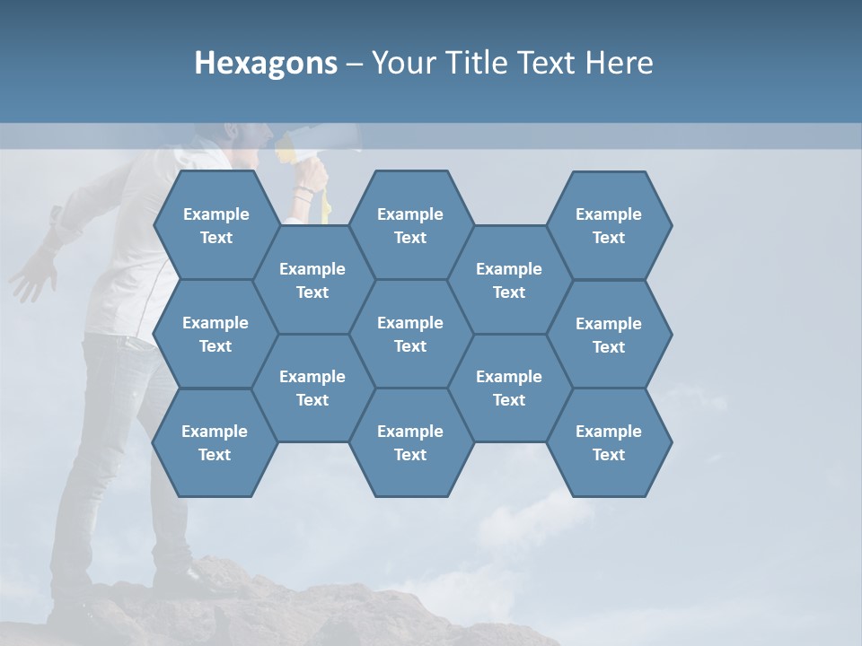 High Voice Businessman PowerPoint Template