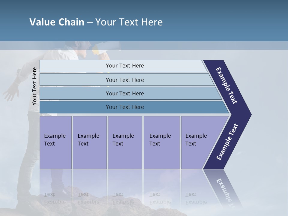 High Voice Businessman PowerPoint Template