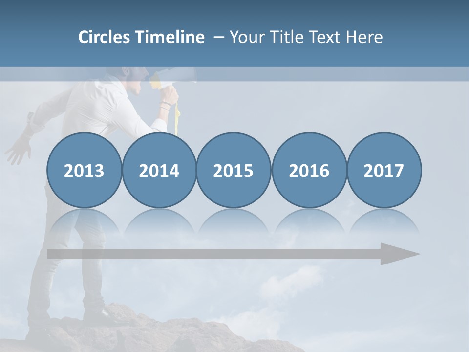 High Voice Businessman PowerPoint Template