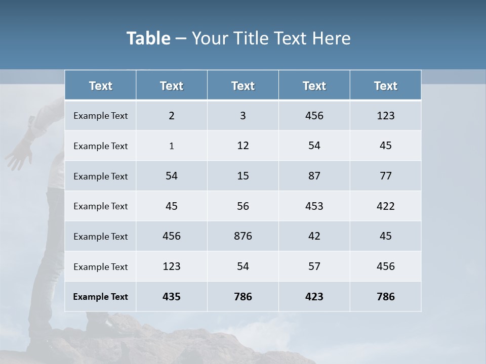 High Voice Businessman PowerPoint Template