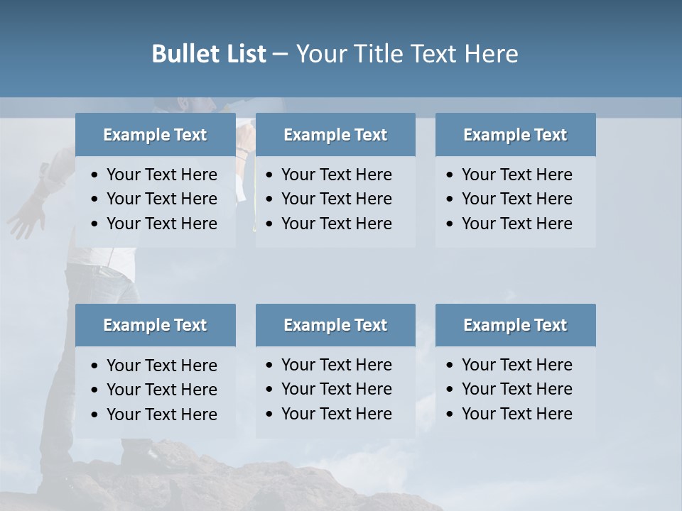 High Voice Businessman PowerPoint Template