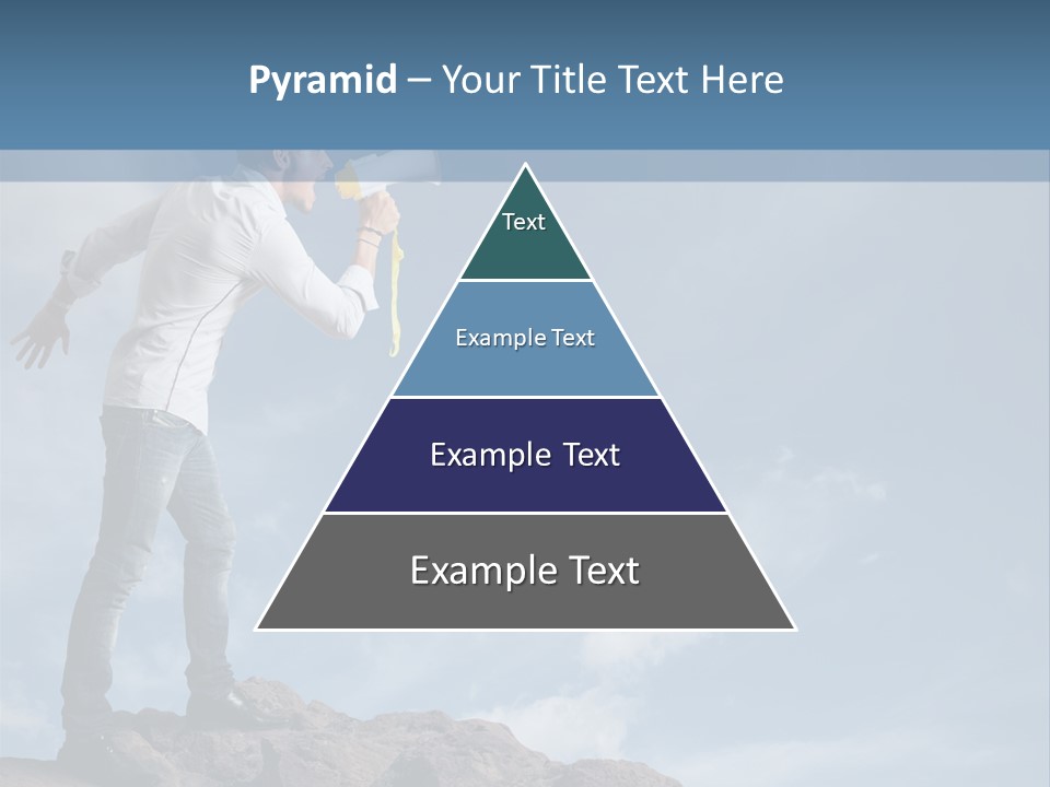 High Voice Businessman PowerPoint Template