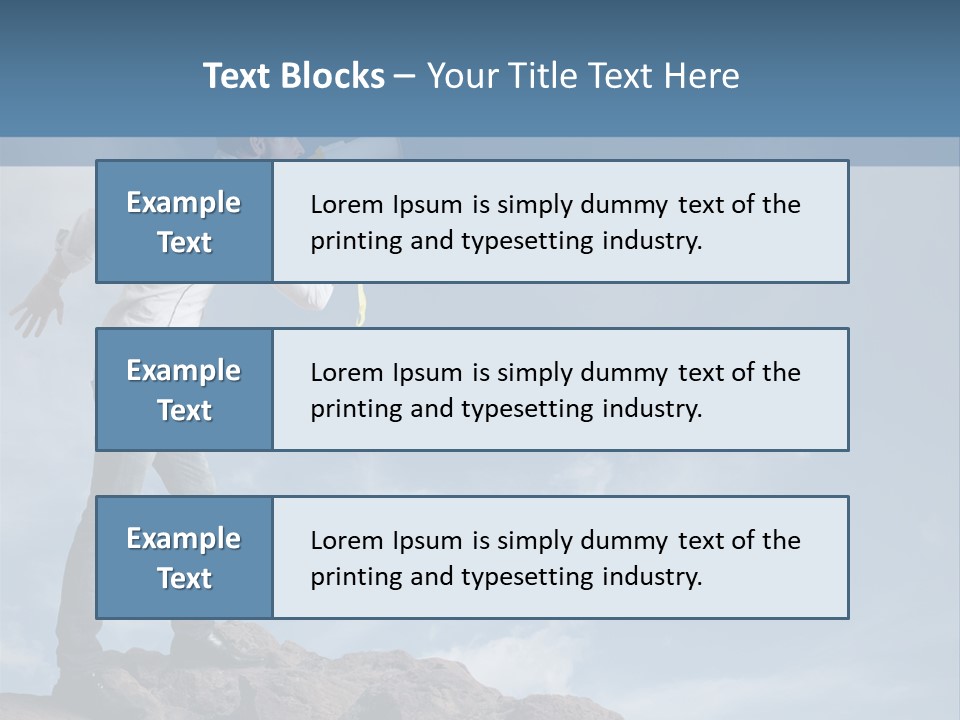 High Voice Businessman PowerPoint Template