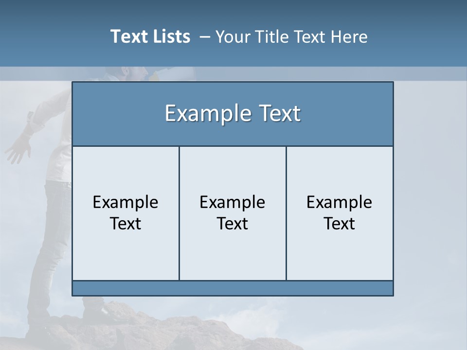 High Voice Businessman PowerPoint Template